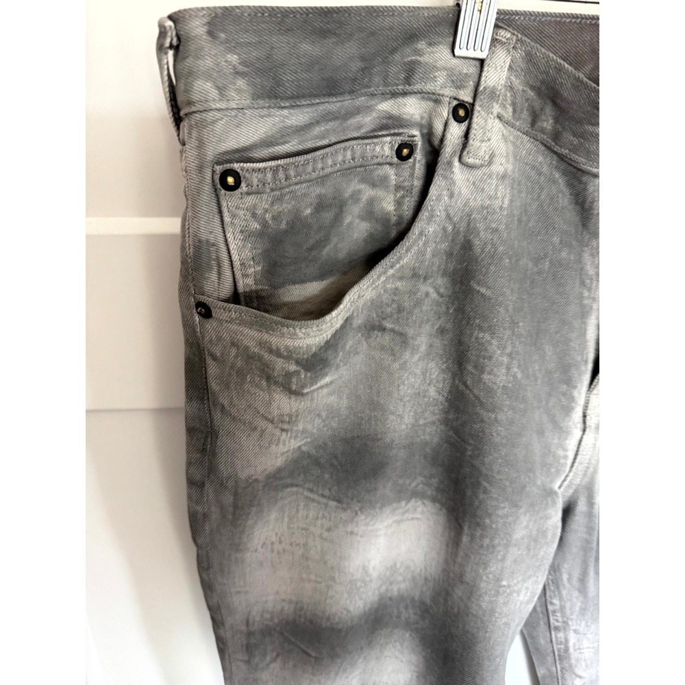 PRPS Mens Gray Acid Wash Denim Jeans Size 38 Bruised Never Broken NWOT - Picture 4 of 15